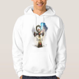 Sudadera Epic Egyptian Ankh Hoodie – Fantasy Symbol of Eter