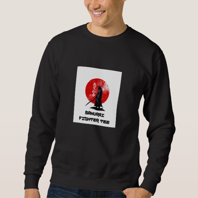 Sudadera Epic Samurai Warrior Tee | Standing With Sword  (Anverso)