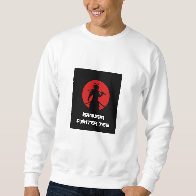 Sudadera Epic Samurai Warrior Tee | Standing With Sword  (Anverso)