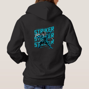 Sudadera Epic Soccer Samurai Cat - Gamer Genial y Fanático 