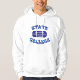 Sudadera Epic State College Funny Blueprint