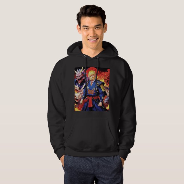 Sudadera Epic Trump Samurai Anime (Anverso completo)