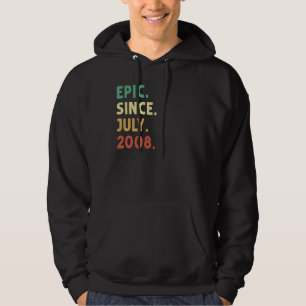 Sudadera Épica de 14 años desde julio de 2008 14º cumpleaño