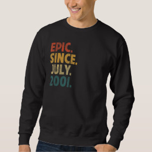 Sudadera Épica de 21 años desde julio de 2001