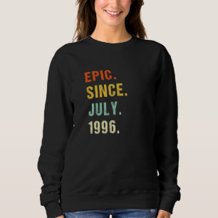 Sudadera Épica de 26 años desde julio de 1996 26 años Re