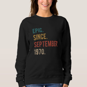 Sudadera Épica de 52 años desde el 19 de septiembre