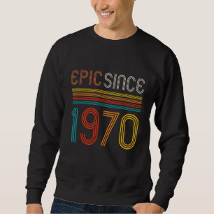 Sudadera Épica de 52 años retro desde 1970