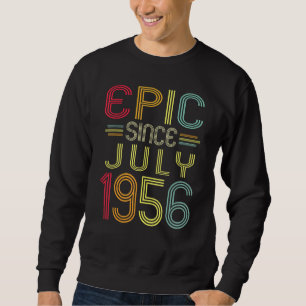 Sudadera Épico desde julio de 1956 66º cumpleaños 66 años