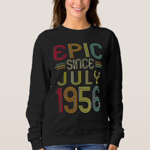 Sudadera Épico desde julio de 1956 66º cumpleaños 66 años