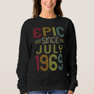 Sudadera Épico desde julio de 1969 53a cumpleaños 53 años