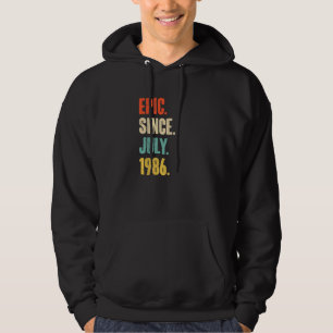 Sudadera Épico desde julio de 1986 36 años