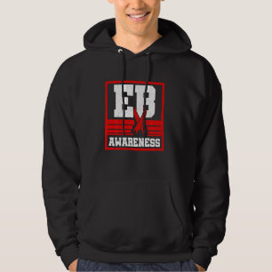 Sudadera Epidermolysis Bullosa Mariposa Niños Eb Warrio