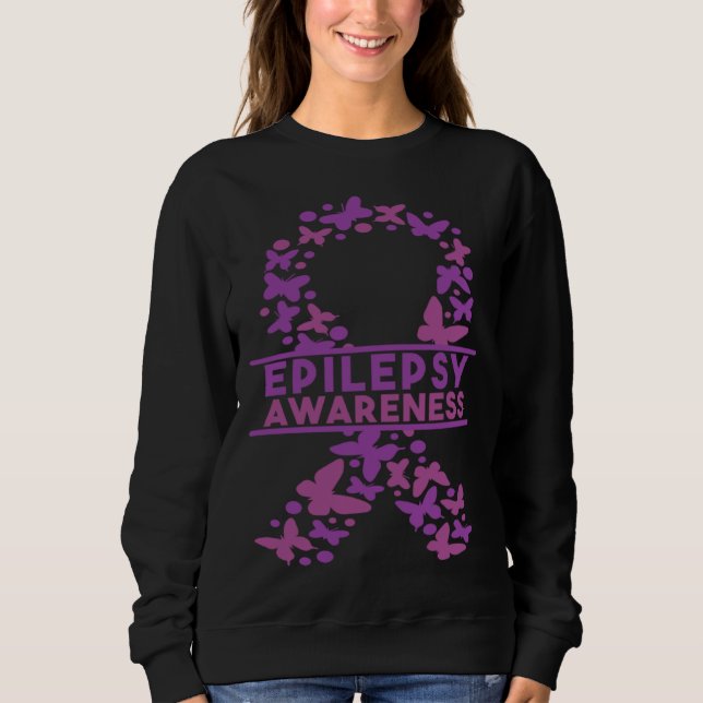 Sudadera Epilepsy Awareness  2 (Anverso)
