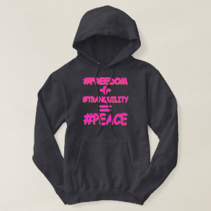 Sudadera "EQUACIÓN DE LA PAZ" Diseño elegante. ¡Hazte con u
