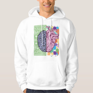 Sudadera equilibrio emocional cerebro corazón