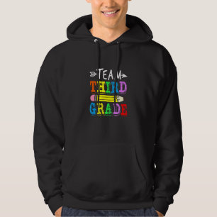 Sudadera Equipo 3er Grado Vuelta Al Cole 2021 2022 Para Niñ