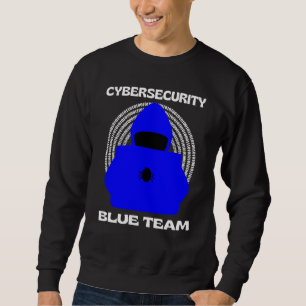 Sudadera Equipo Azul Ciberseguridad Hacking Hacker Ético Ci