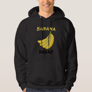 Sudadera Equipo Banana Escuadrón Irónico Frutas Exóticas de