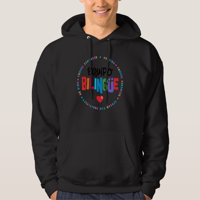 Sudadera Equipo Bilingüe (Anverso)
