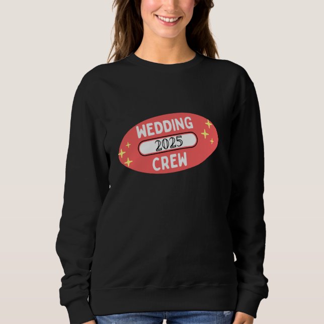 Sudadera Equipo boda 2025, Fiestas Groomsmen, bachiller, ba (Anverso)