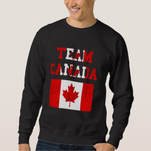 Sudadera Equipo canadiense de fútbol de hoja de arce de Can