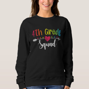 Sudadera Equipo Cuarto Grado Squad Maestro Estudiante De Vu