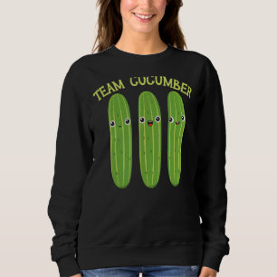 Sudadera Equipo Cucumber Vegetable Planta Vegetariana Veget