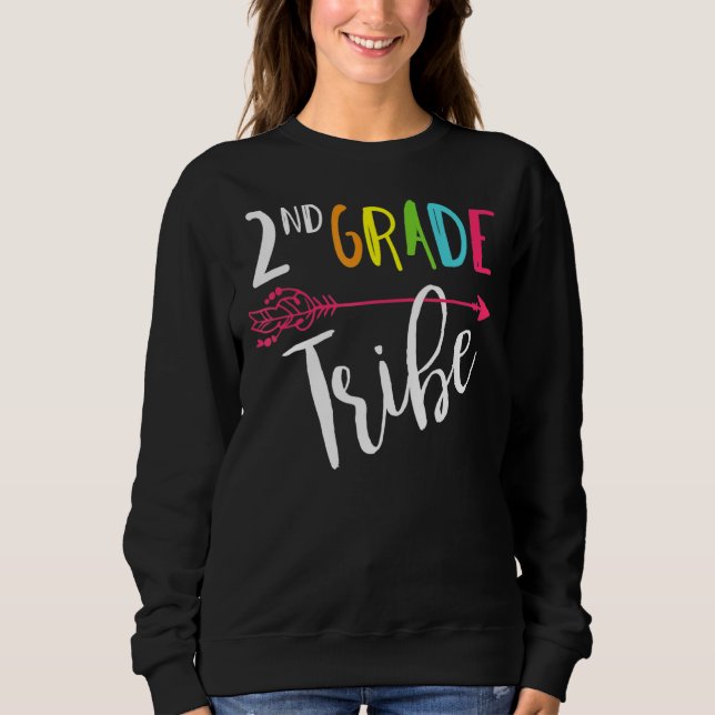 Sudadera Equipo de 2º Grado de la tribu de profesores de re (Anverso)