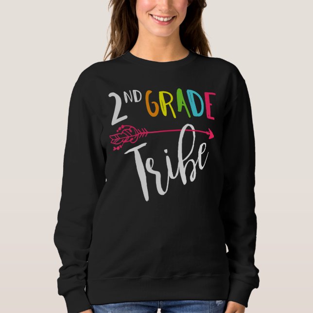 Sudadera Equipo de 2º Grado de la tribu de profesores de re (Anverso)