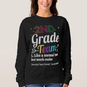 Sudadera Equipo de 2do Grado Como Un Equipo Normal Pero Muc