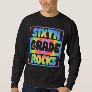 Sudadera Equipo de 6º Grado Hola Sexto Grado Rockea De Nuev