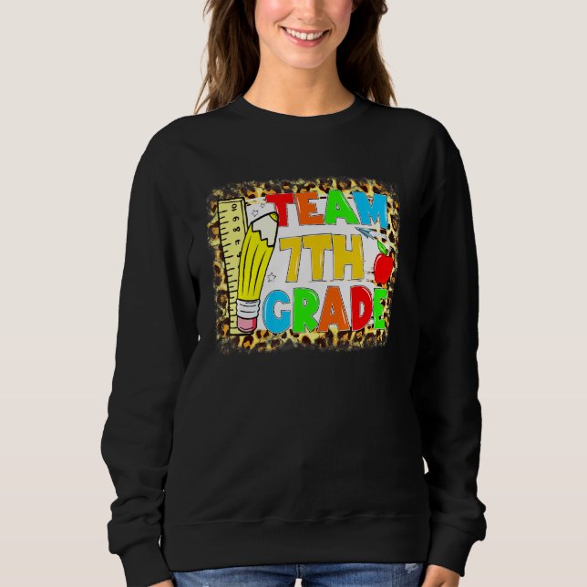 Sudadera Equipo de 7º grado Maestría Estudiante Segundo Gra (Anverso)