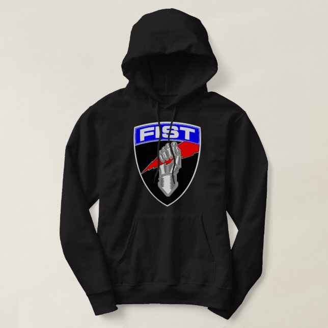 Sudadera Equipo de Apoyo al Fuego FIST del Ejército Observa (Diseño del anverso)