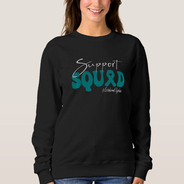Sudadera Equipo de Apoyo Conciencia de Displasia Ectodérmic (Anverso)