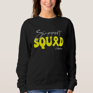 Sudadera Equipo de Apoyo Conciencia de Endometriosis Cinta