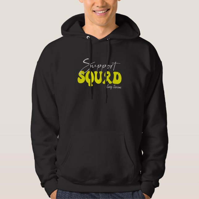 Sudadera Equipo de Apoyo Conciencia del Sarcoma de Ewing Ci (Anverso)