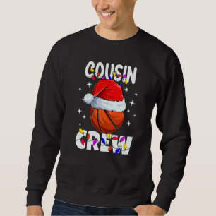 Sudadera Equipo de baloncesto de pijamas de Navidad para fa