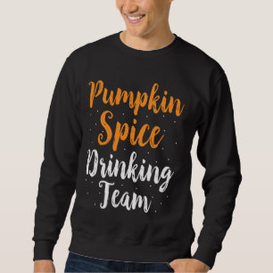 Sudadera Equipo de Bebida de Especias de Calabaza Beer Pun
