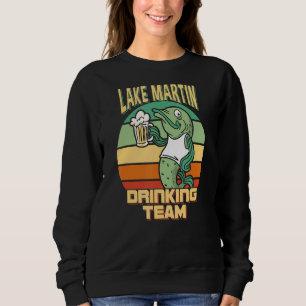 Sudadera Equipo de Bebida Lake Martin Grunny Fish Beer Fish