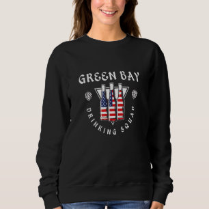 Sudadera Equipo de Bebidas de Green Bay Capitán Wisconsin C