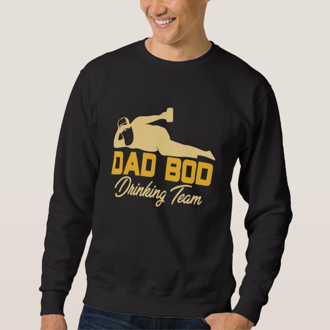Sudadera Equipo de Bebidas de Papá - Beer Beer Beer Dad Bo (Anverso)