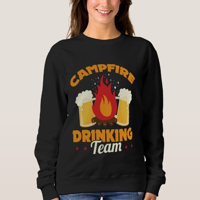Sudadera Equipo de bebidas Fun (Anverso)