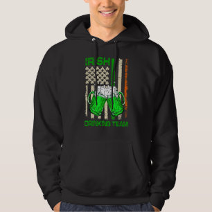 Sudadera Equipo de bebidas irlandés St Patricks Day Women M