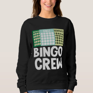 Sudadera Equipo de Bingo Juego de Cartas de Bingo Suerte en