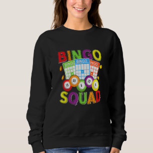 Sudadera Equipo de Bingo Jugador de Bingo