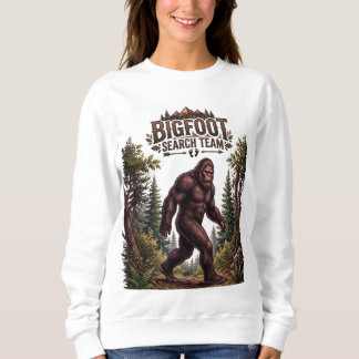 Sudadera Equipo de búsqueda de Bigfoot Sasquatch para sende