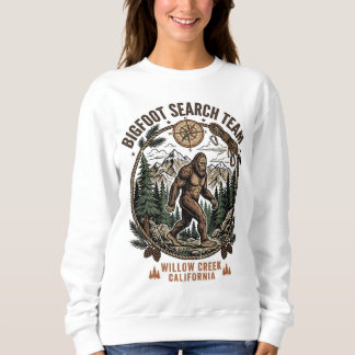 Sudadera Equipo de búsqueda de Bigfoot Sasquatch para sende