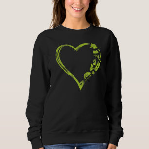 Sudadera Equipo de Camping Autocaravana Corazón Tienda