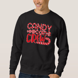Sudadera Equipo de Caramelo Divertido Navidad