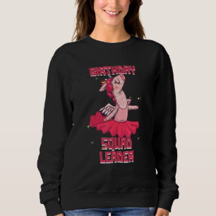 Sudadera Equipo de Chica de cumpleaños de líder de brigada